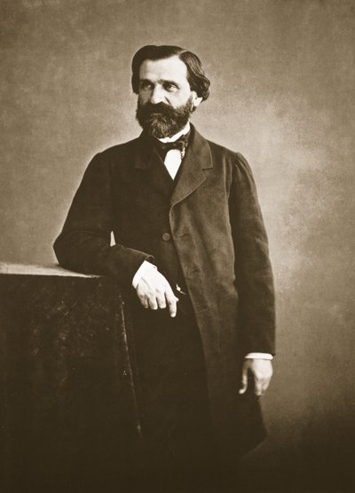 Guiseppe Verdi by Nadar